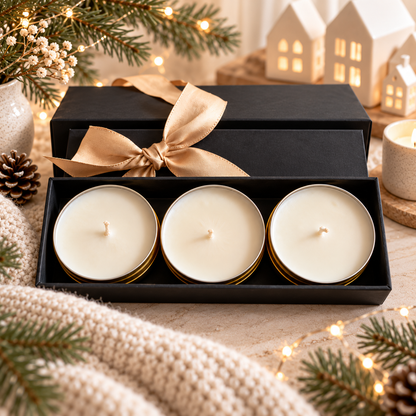 Trio Mini Candle Gift Box